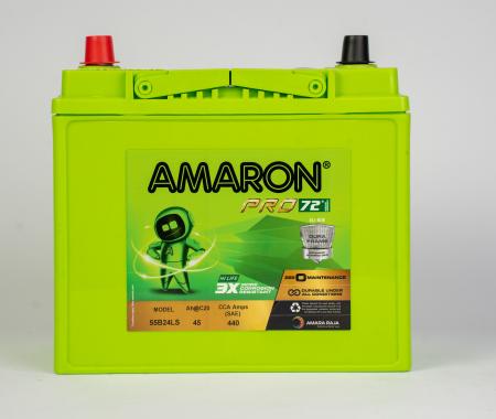 AMARON PRO Automotive Battery - 55B24LS (AAM-PR-0055B24LS)