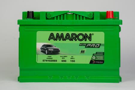 AMARON PRO Automotive Battery - 574102069 (AAM-PR-574102069)