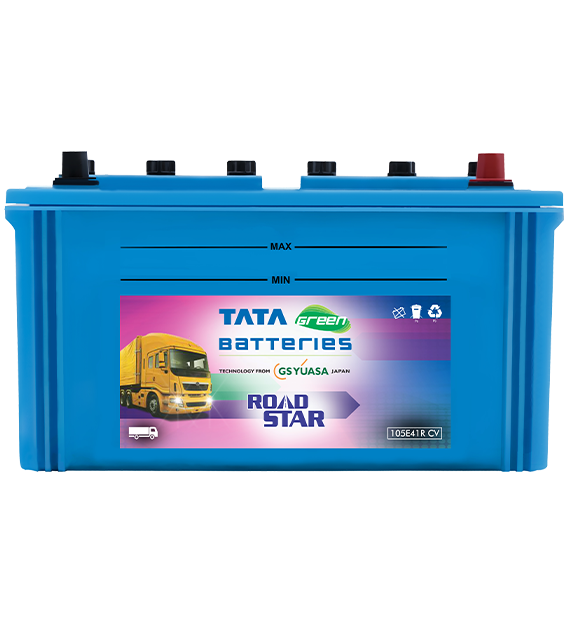 TATA GREEN 105E41RCV-Roadstar 100Ah Battery