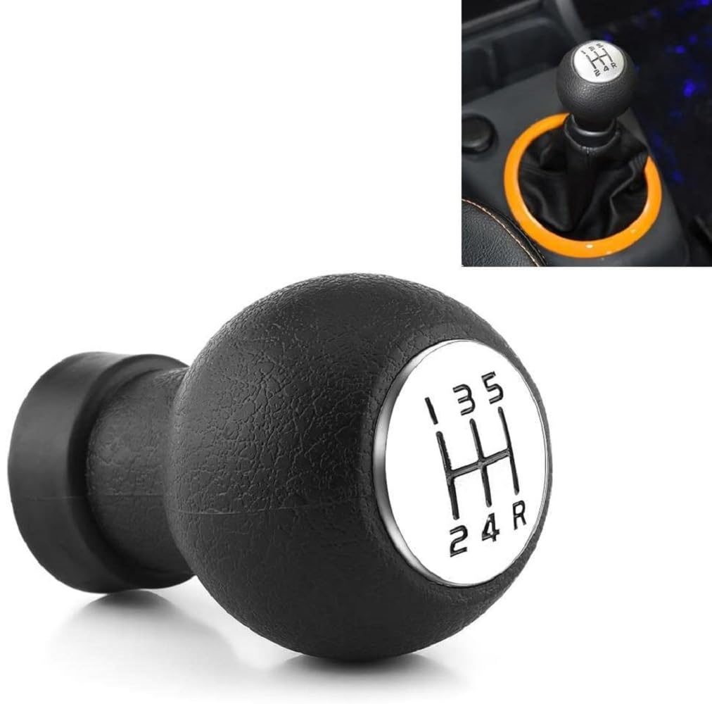 Gear Shifter Lever Knob Compatible with Suzuki Alto K10, Swift, SX4, Swift Dzire (2005-2010 Model)  Black Finish